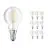 Mehrfachpackung 10x Ledvance Classic LED E14 Birne Fadenlampe Klar 4.2W 470lm - 927 Extra Warmweiß | Höchste Farbwiedergabe - Dimmbar - Ersatz für 40W