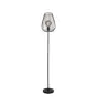 Eglo Stehlampe Newtown Stahl Schwarz | IP20 - Geeignet für 1x E27 